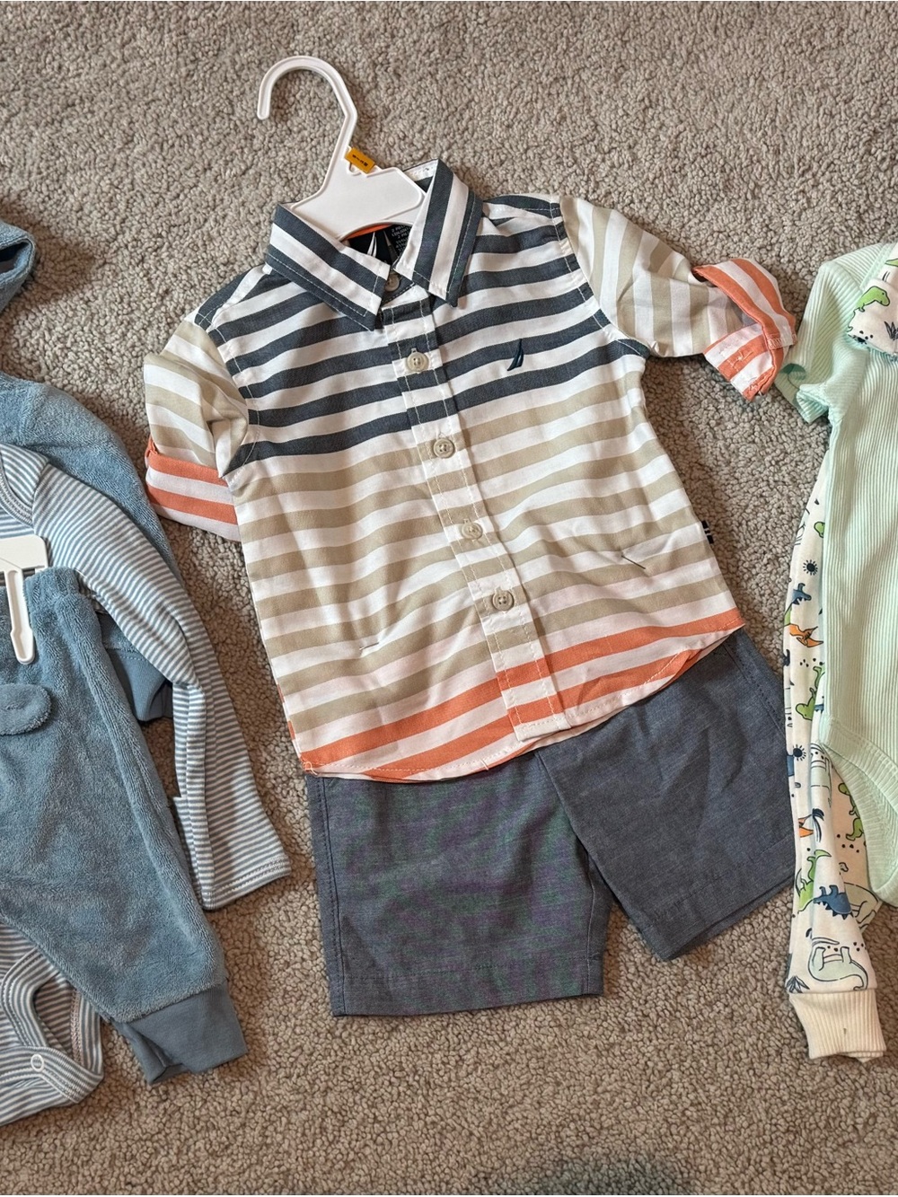 Bundle of 3 new baby boy outfits